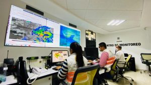 Protección Civil Chiapas mantiene vigilancia sobre la Tormenta Tropical “Cristina"