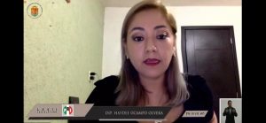 Trabajamos sin colores ni tintes partidistas en contra de los feminicidios Haydee Ocampo Olvera