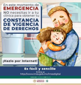 El trámite de la Constancia de Vigencia de Derechos puede realizarse en línea IMSS