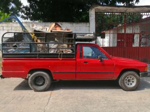 Asegura SSyPC vehículo abandonado en el Soconusco