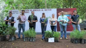 Ayuntamiento de Tapachula dona árboles al sector ganadero local