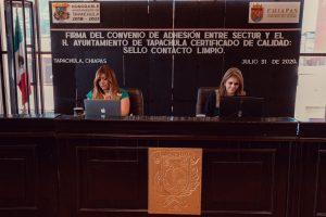 Ayuntamiento de Tapachula firma Convenio de Adhesión para certificación Contacto Limpio Chiapas