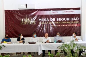 Mesa de Seguridad Región 11 sostiene reunión de trabajo con el Secretario de Salud Estatal