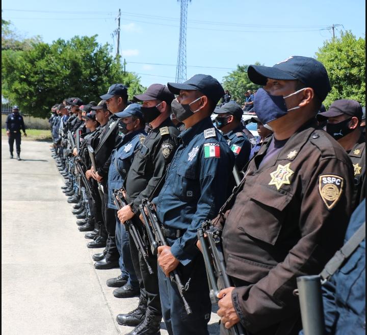 Participa SSyPC en operativo de seguridad en el municipio de Huixtla