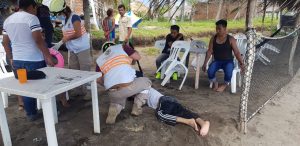 PC de Tapachula atiende a dos personas rescatadas del mar