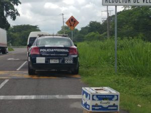 Denuncian acoso de Policías Federales de Caminos en la carretera Tapachula-Suchiate 
