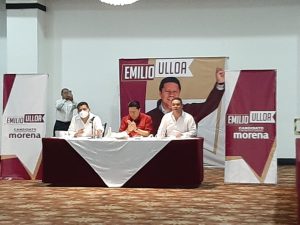 Emilio Ulloa emite posicionamiento para ocupar la secretaría general de MORENA