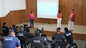 En Tapachula capacitan a Policías Municipales en derechos humanos y protección a la mujer