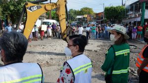 En Tapachula se pavimentan más circuitos viales para mejorar la movilidad de habitantes