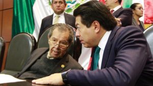 Muñoz Ledo acusa a Delgado de “estar comprando el poder”