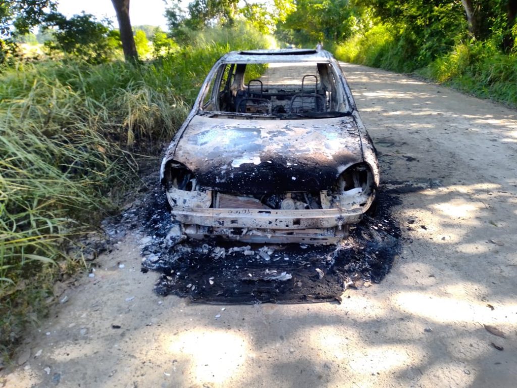 Localizan tres cuerpos calcinados en Mapastepec, presumen que se trata de ministeriales  