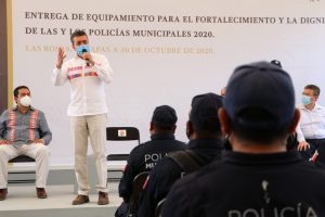 Refuerza Rutilio Escandón acciones de seguridad en Las Rosas, Tzimol y Socoltenango