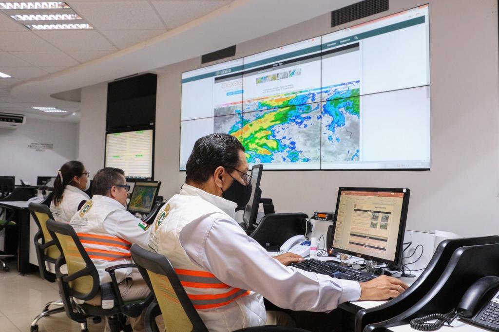 Se mantiene monitoreo por posibles lluvias torrenciales a intensas por paso del Frente Frío 9: PC