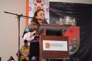 Titular de la SSyPC exhorta a mujeres de Zinacantán a denunciar la violencia de género