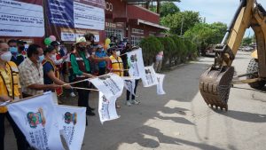 Ayuntamiento de Tapachula inicia pavimentación de calles en Puerto Madero