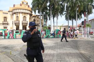 Fortalecen seguridad en colonias, centros comerciales y primer cuadro de Tapachula
