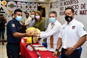 Gobierno de Chiapas, comprometido para fortalecer al Instituto de Bomberos Ismael Brito
