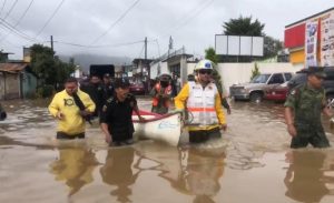 Grandes daños y un muerto dejan las lluvias en SCLC