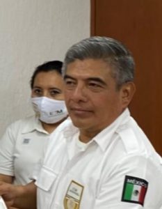 Nuevo delegado en el INM en Chiapas, el Gral. Demetrio Taboada Rivera sustituye a Yadira de los Santos 
