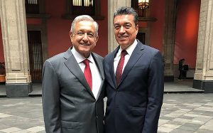 Rutilio Escandón se reúne con el presidente AMLO y el gobernador de Tabasco