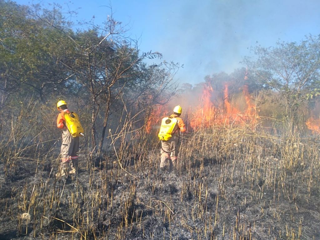 Atiende PC municipal de Tuxtla incendios de pastizales en la ciudad