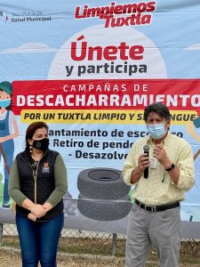 Carlos Morales arranca penúltima jornada de descacharramiento en Tuxtla