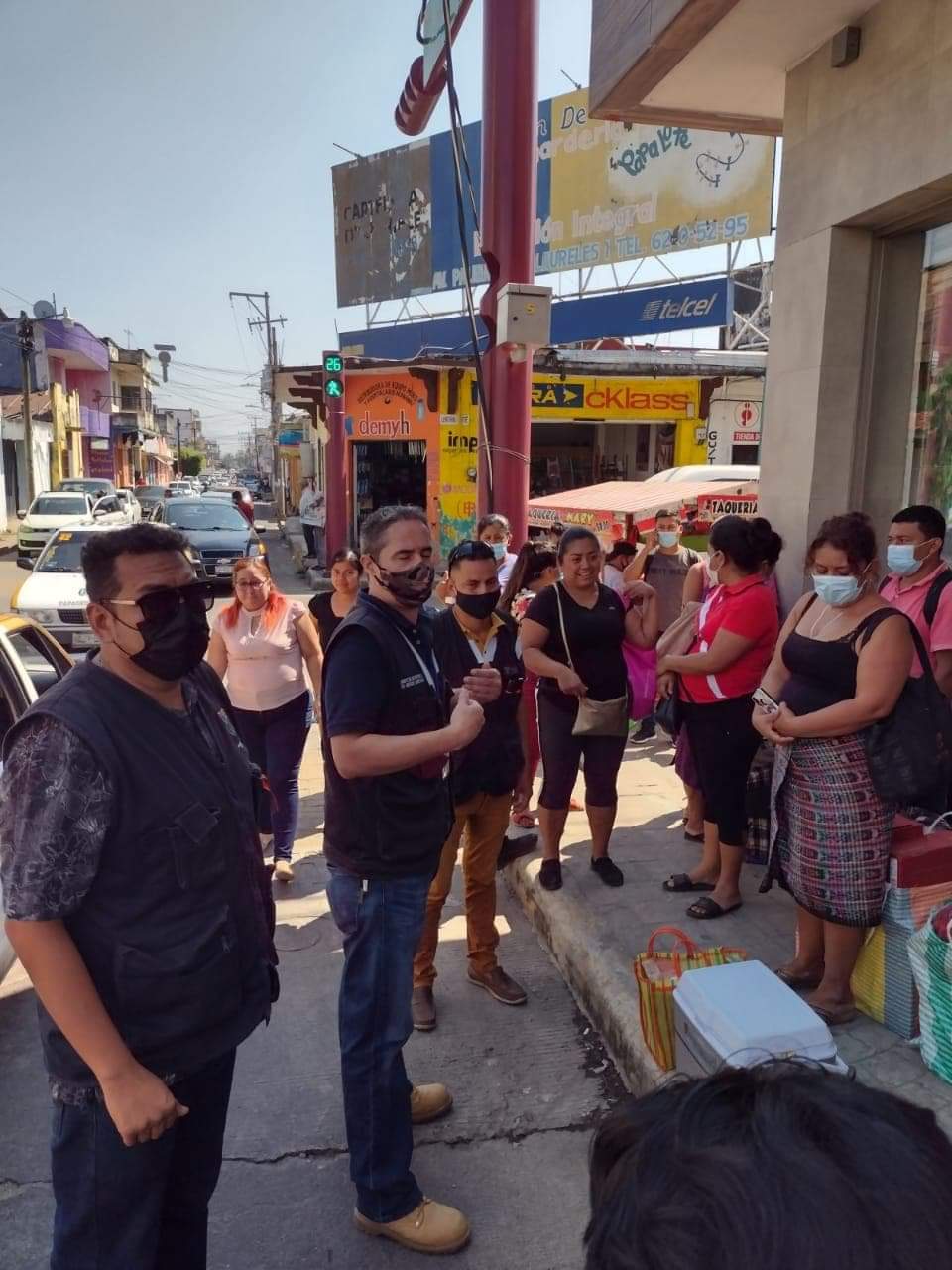En Tapachula refuerzan vigilancia sanitaria en comercios, mercados y tiendas departamentales