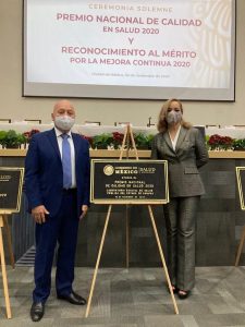 Recibe Laboratorio Estatal de Salud Pública Premio Nacional de Calidad