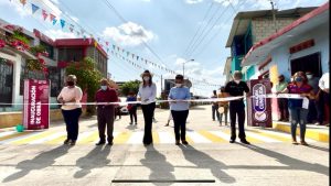 Ayuntamiento de Tapachula inaugura calles en la colonia 11 de Septiembre