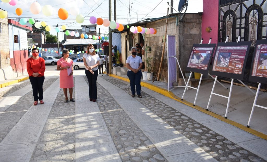 Gobierno de Tapachula inaugura calles en la colonia San Isidro II