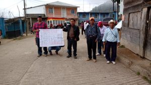 Marchan campesinos en Pavencul y Toquián Grande, acusan intentos de desestabilización 