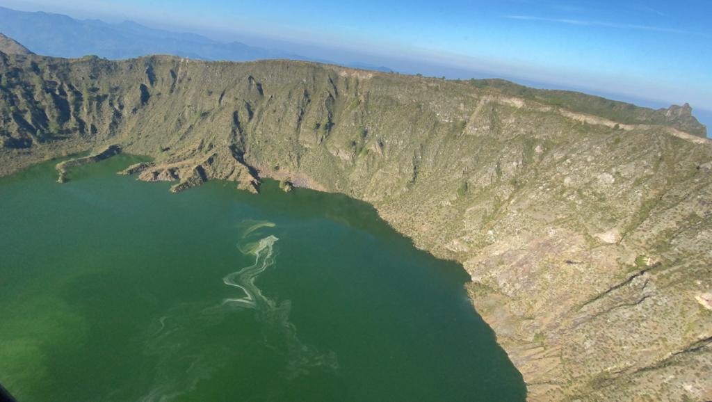 Protección Civil y Unicach realizan monitoreo en el volcán Chichonal