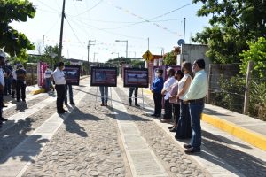 Ayuntamiento de Tapachula entrega calles nuevas en la Colonia El Tesoro