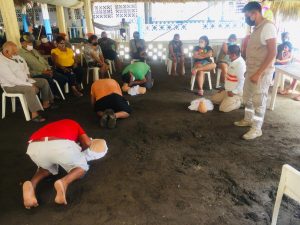 Capacitan a palaperos de Puerto Madero en RCP y atención a emergencias