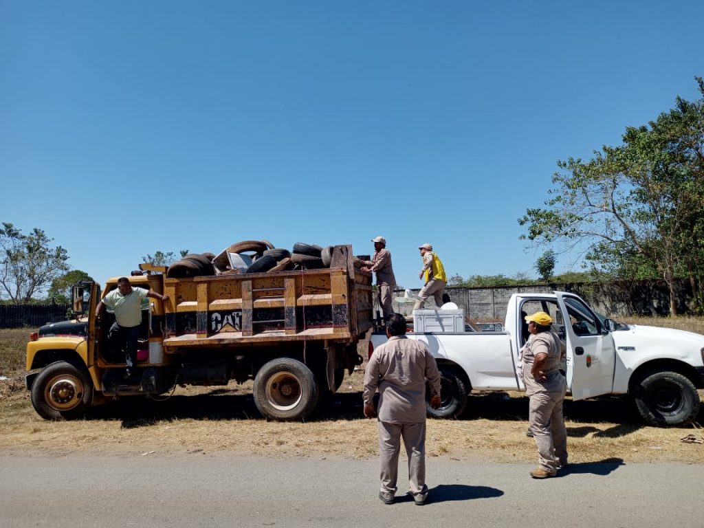 Completan Programa de Descacharramiento en zona norponiente de Tapachula