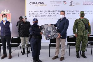 Gobierno de Chiapas invierte en seguridad para garantizar paz, bienestar y progreso al pueblo