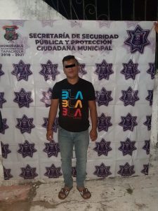 Por los delitos de amenazas y pederastia, policías municipales de Tapachula detienen a dos sujetos