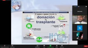 Realizaron conferencia virtual sobre el Día Mundial del Transplante