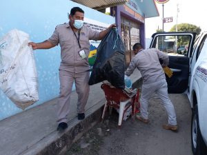 Se suman colonias del norponiente de Tapachula al Programa de descacharramiento