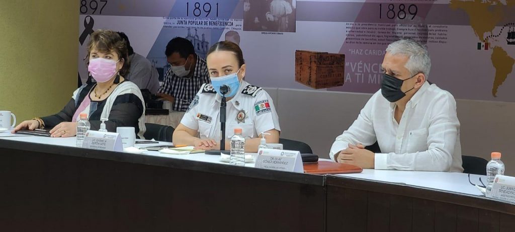 Fortalece SSyPC estrategias coordinadas para garantizar la seguridad en Chiapas