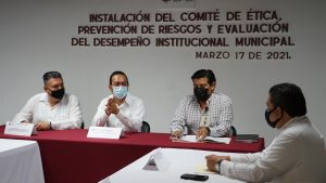 Instala Ayuntamiento de Tapachula Comité de Ética, Prevención de Riesgos y Evaluación del desempeño Institucional Municipal