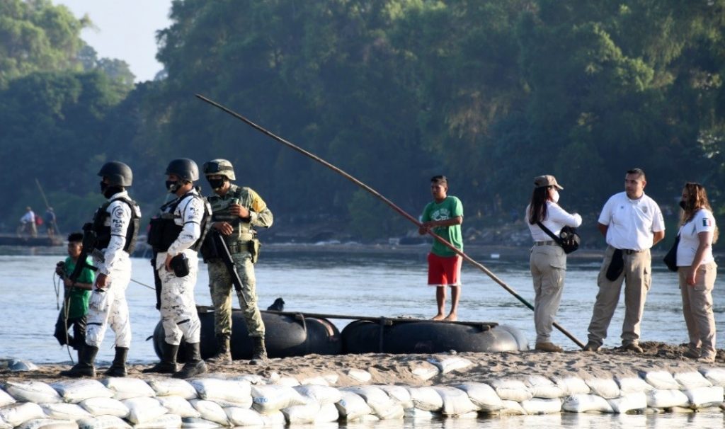 Mantienen vigilancia ante el cierre de paso en la frontera con Guatemala y Belice por el Covid 19 