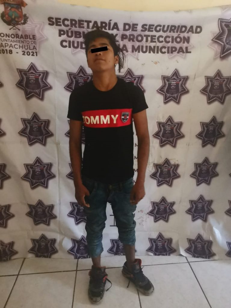 Policías Municipales de Tapachula detuvieron a sujetos por varios delitos