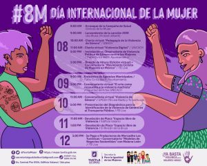 SIM  invita a participar en actividades en el marco del Día Internacional de la Mujer