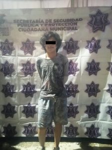 Detiene Policía Municipal de Tapachula a sujeto con más de 4.5 kilos de marihuana