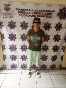 Fue detenido otro golpeador por la Policía Municipal de Tapachula