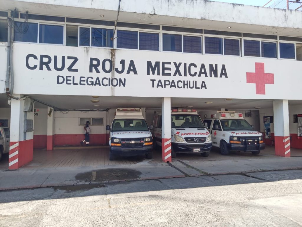 Incrementa la demanda de servicios de socorro de la Cruz Roja en Tapachula  