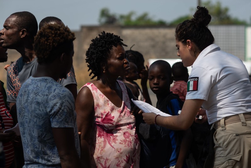 Afromigrantes varados en Chiapas viola los derechos humanos