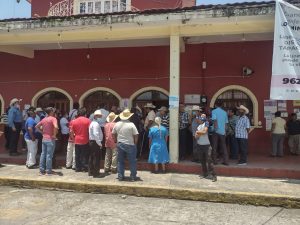 Inconformidad de campesinos en Tuxtla Chico por desvió político de apoyos para el campo 