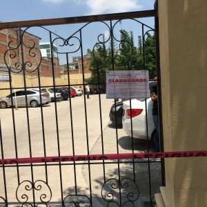 Clausuran inmueble por no contar con programa interno de protección civil ni medidas sanitarias ante COVID-19